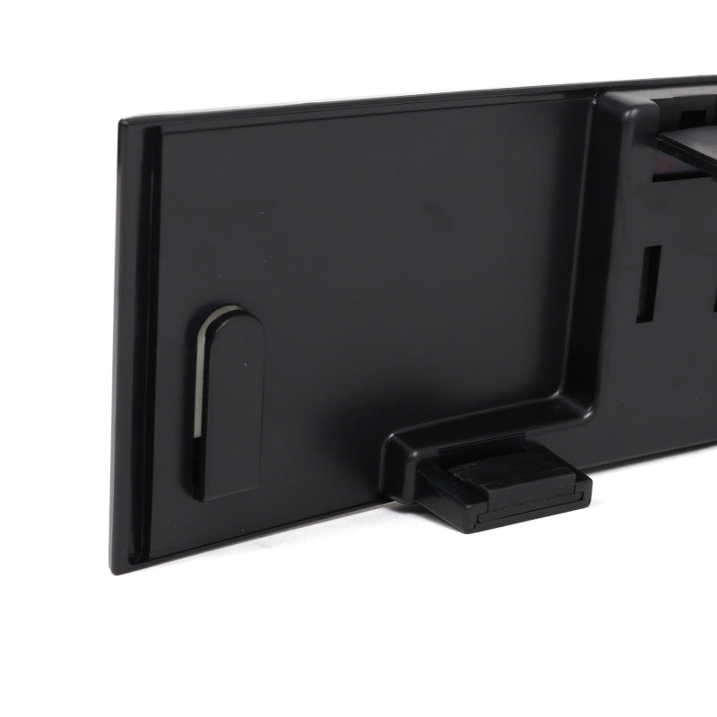 BLOX Racing 290mm Convex Mirror Black Frame Blue Tint Rear View Mirrors BLOX Racing