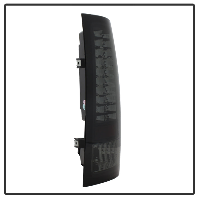 Spyder GMC Sierra 07-13 (Not 3500 Dually 4 Rear Wheels)LED Tail Lights Blk Smke ALT-YD-GS07-LED-BSM Tail Lights SPYDER