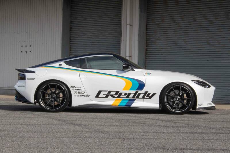 GReddy 2022+ Nissan Z Carbon Front Lip Spoiler Aero Kit Lips & Splitters GReddy