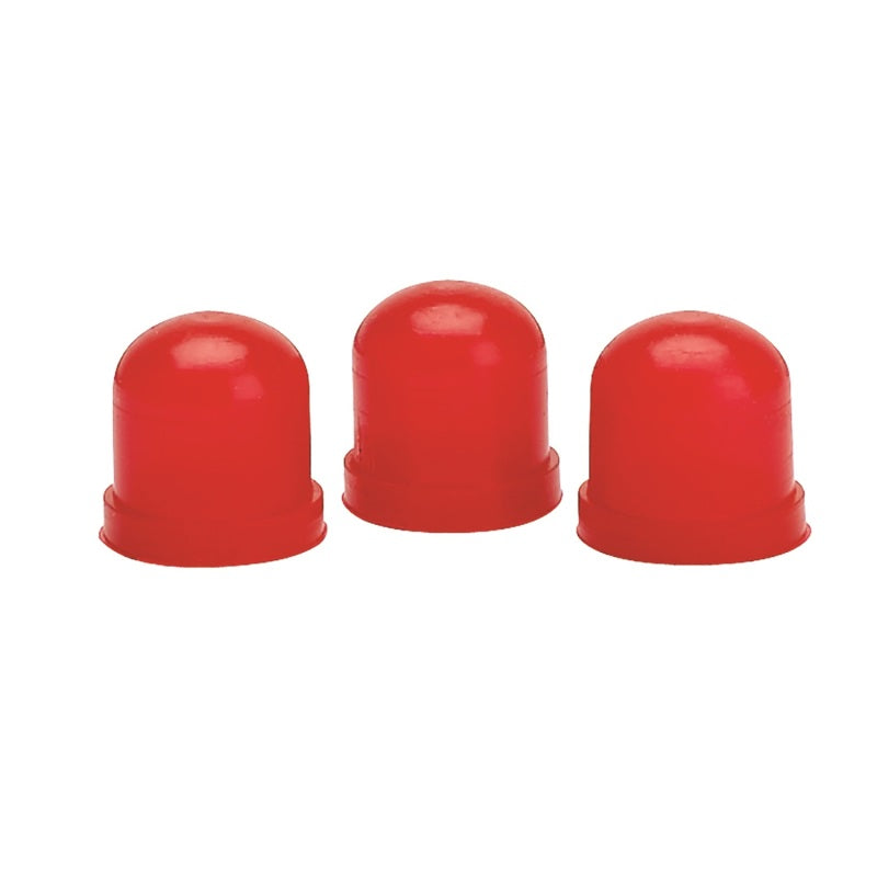 Autometer Red Light Bulb Boots Pack of 3 Gauges AutoMeter