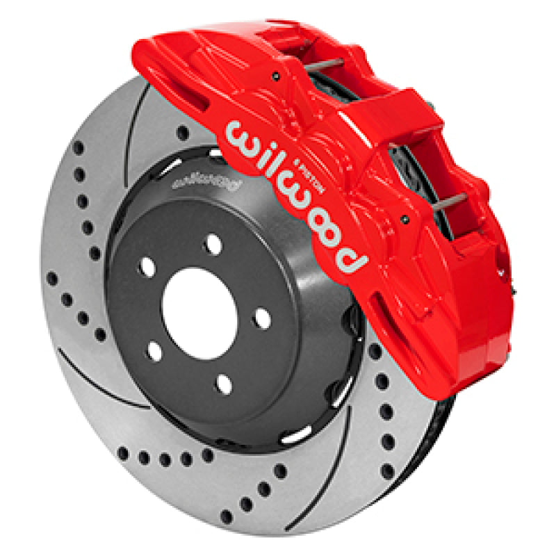 Wilwood 15-23 Mustang Front Kit SX6R Lug Drive Big Brake Kits Wilwood