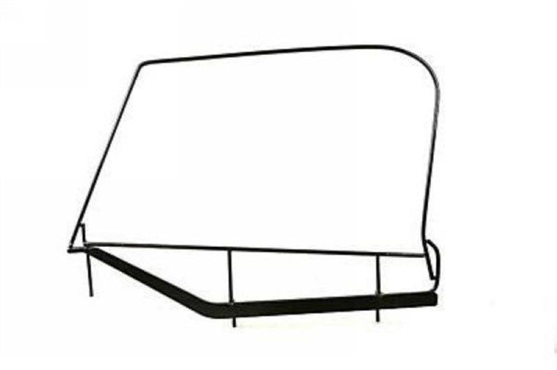Rampage 1997-2006 Jeep Wrangler(TJ) Window Frame Only - Black Soft Tops Rampage