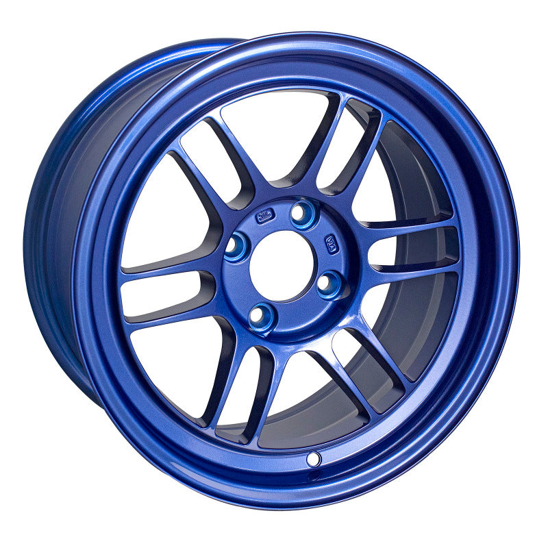 Enkei RPF1 15x8 4x100 28mm Offset 5 Hub Bore Victory Blue Wheel - 11.64Lbs (MOQ 40) Wheels - Cast Enkei