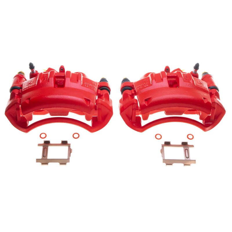 Power Stop 05-06 Dodge Sprinter 2500 Rear Red Calipers - Pair Brake Calipers - Perf PowerStop