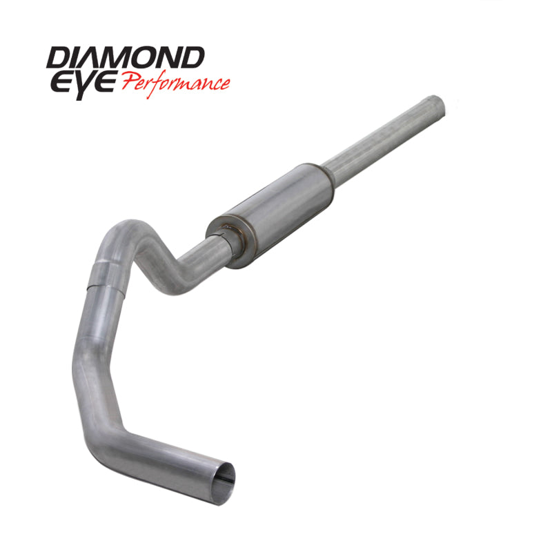 Diamond Eye KIT 4in Catback Single AL: 2004.5-2007.5 DODGE CUMMINS 600 Catback Diamond Eye Performance