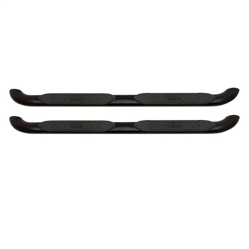 Westin 2010-2013 Toyota 4Runner SR5 (Excl Trail Edition) Platinum 4 Oval Nerf Step Bars - Black Nerf Bars Westin