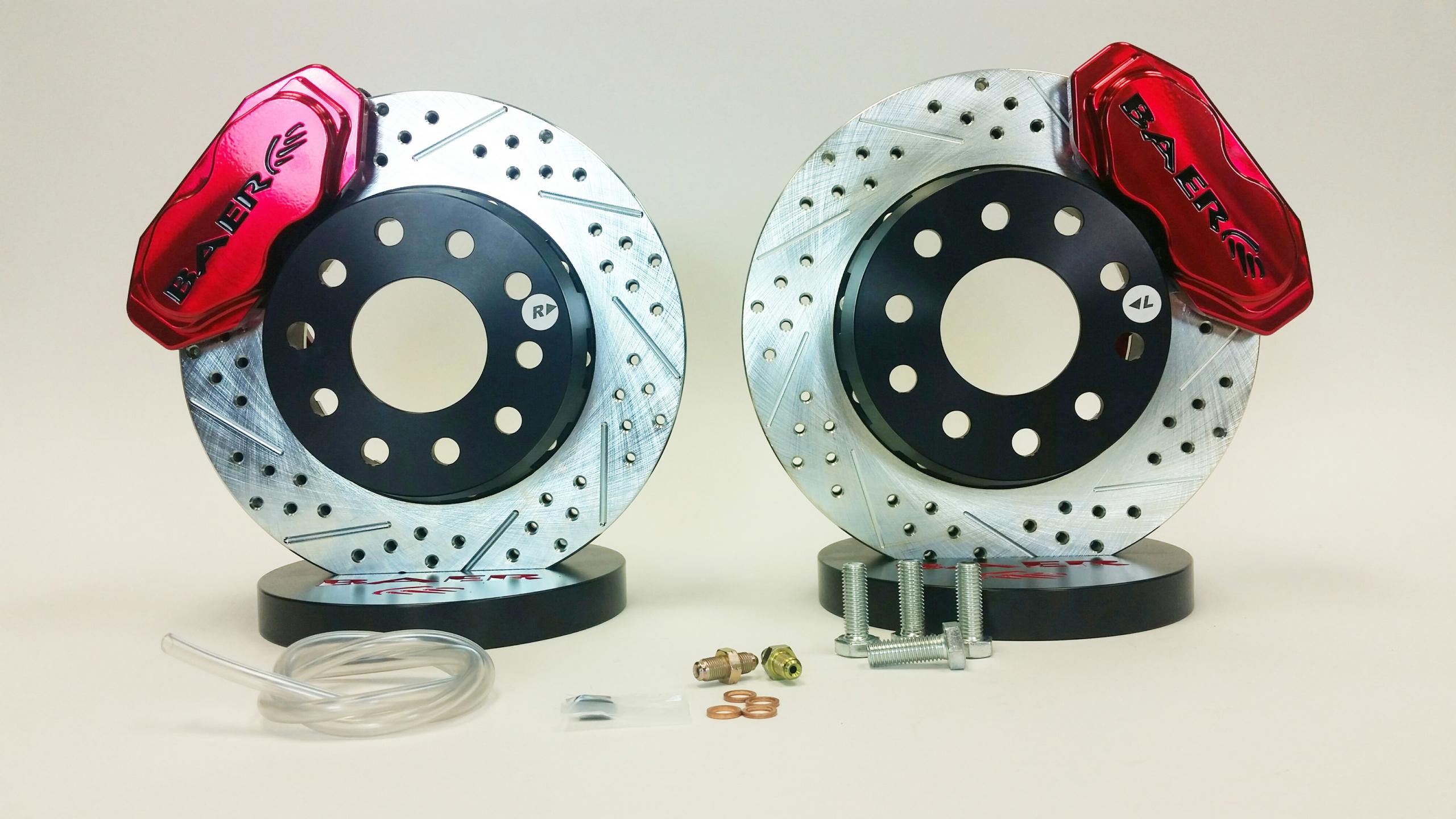 Deep Stage SS4+ Front B rake System 15- Mustang Disc Brake Upgrade Kit Baer Brake Systems