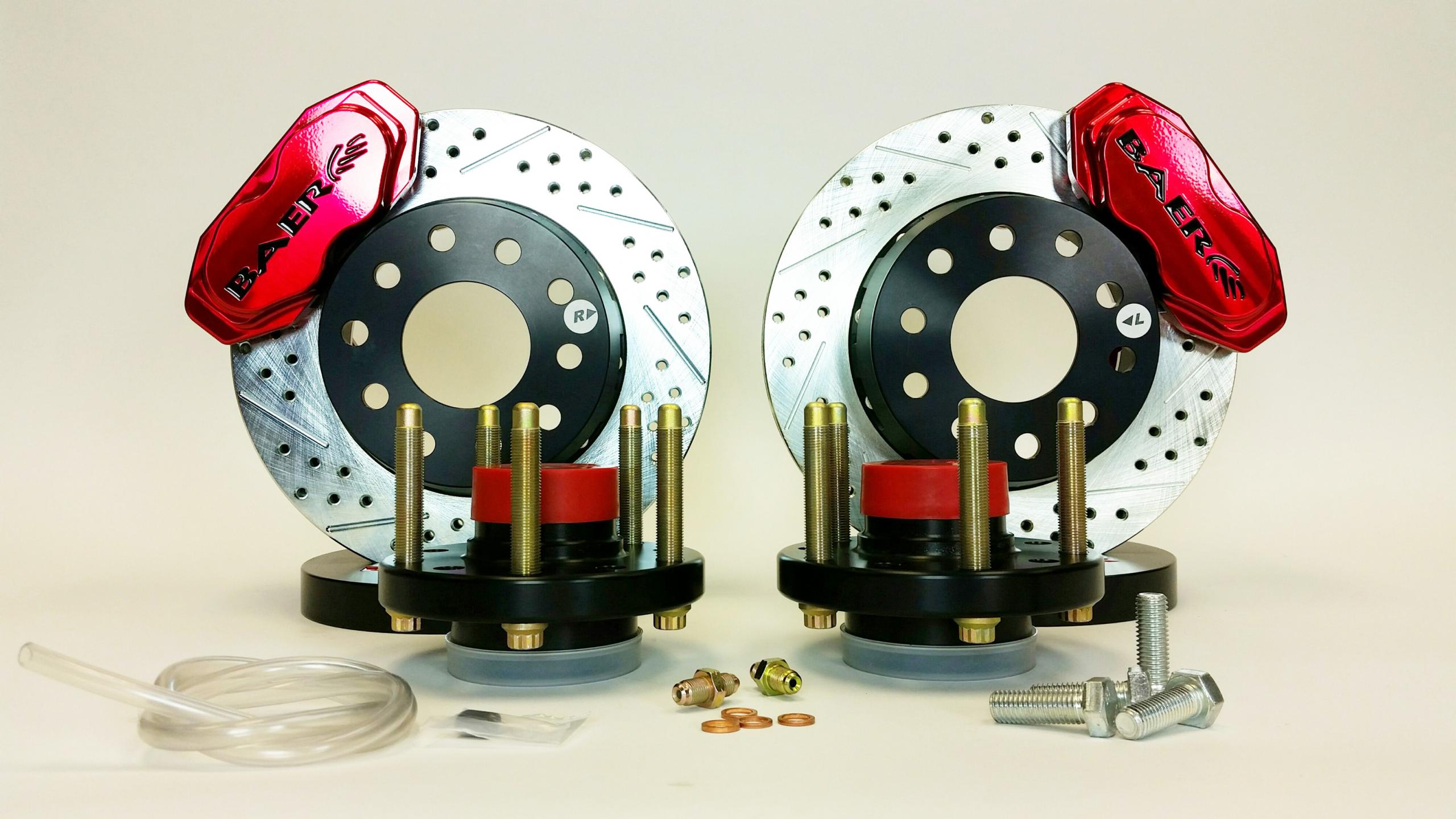 Deep Stage SS4+ Front B rake System 15- Mustang Disc Brake Upgrade Kit Baer Brake Systems