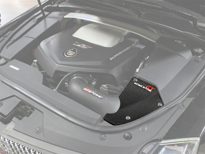aFe Momentum GT Carbon Fiber Intake System Housing Cover 09-15 Cadillac CTS-V V8-6.2L (sc) Cold Air Intakes aFe