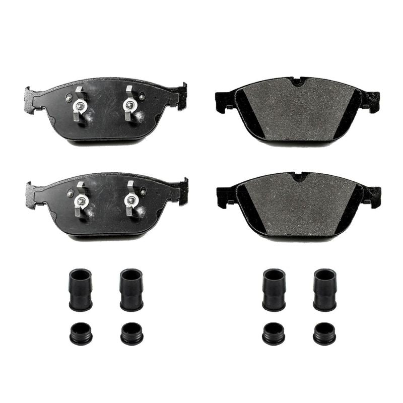 Power Stop 11-18 Audi A8 Quattro Front Z17 Evolution Ceramic Brake Pads w/Hardware Brake Pads - OE PowerStop
