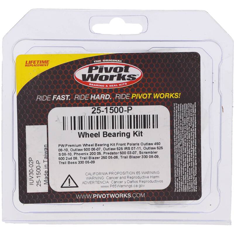 Pivot Works Premium Wheel Bearing Wheel Bearings Pivot Works