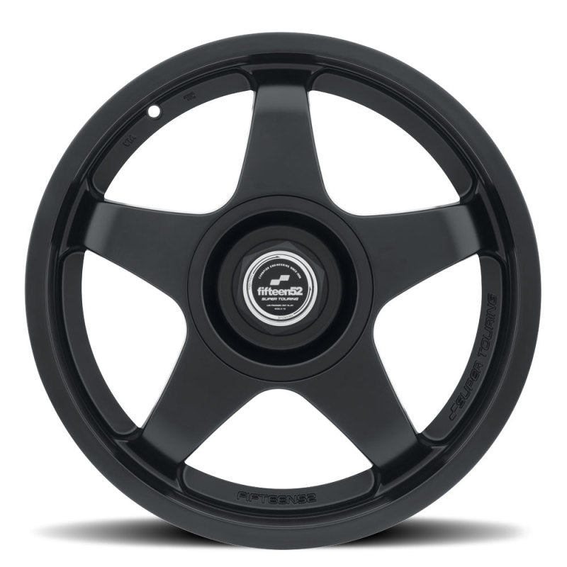 fifteen52 Chicane 17x7.5 4x100/4x108 42mm ET 73.1mm Center Bore Asphalt Black Wheel Wheels - Cast fifteen52