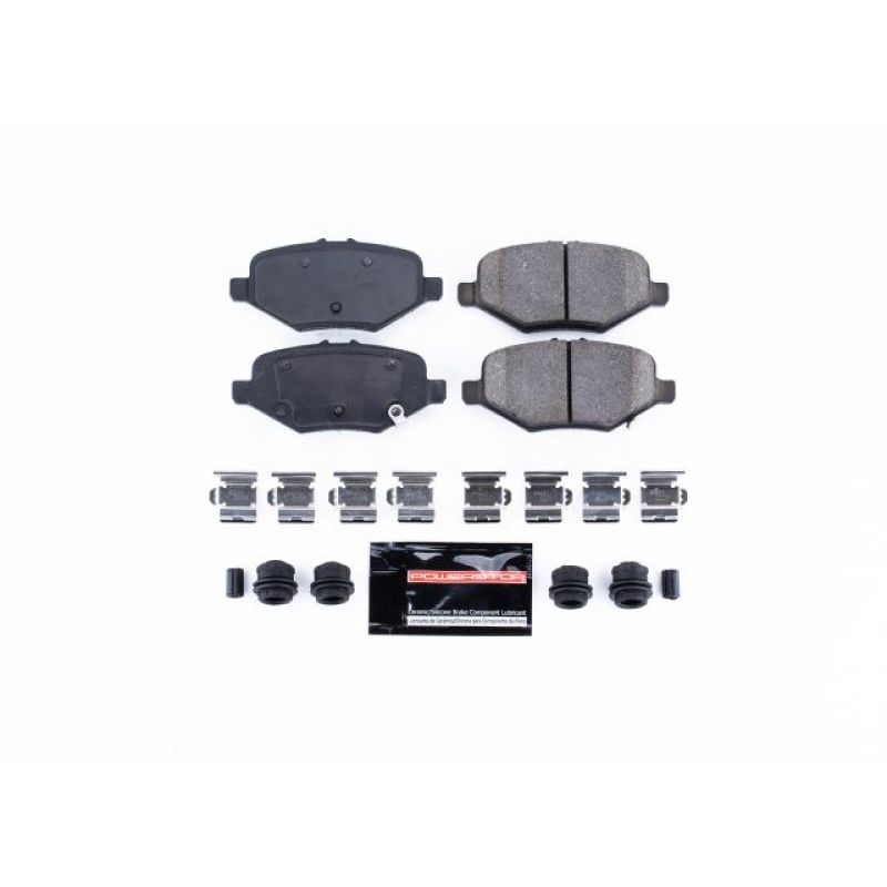 Power Stop 13-16 Ford Explorer Rear Z23 Evolution Sport Brake Pads w/Hardware Brake Pads - Performance PowerStop