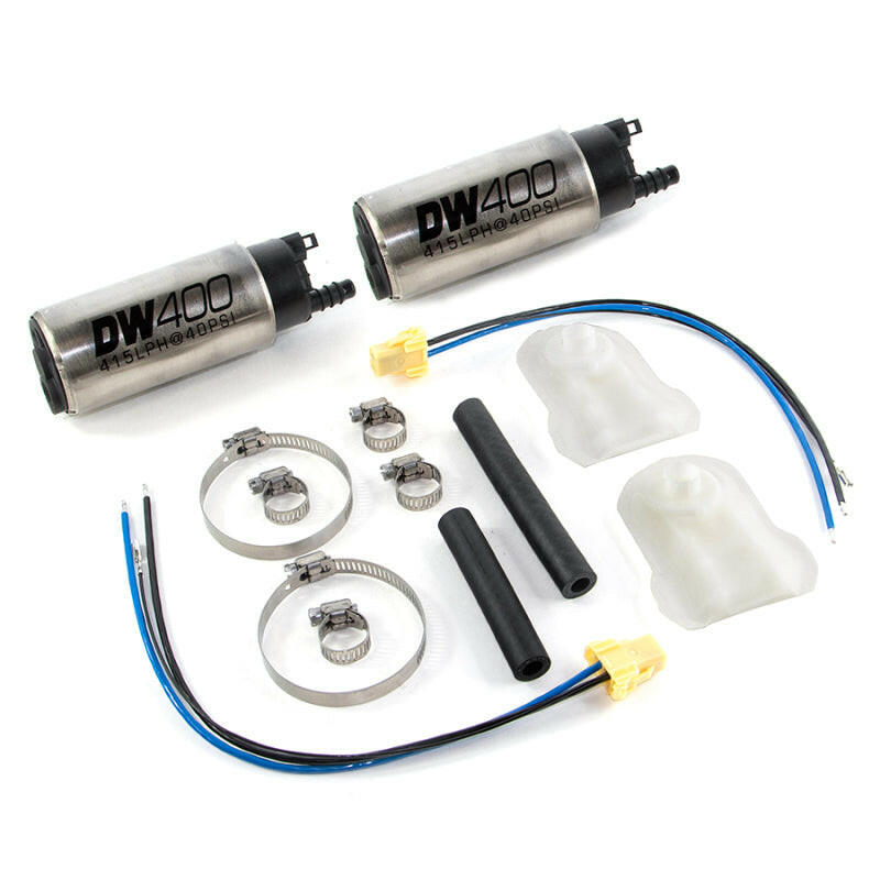 DeatschWerks 415LPH DW400 In-Tank Fuel Pump w/ 9-1049 Install Kit 99-04 Ford 150 Lightning Fuel Pumps DeatschWerks