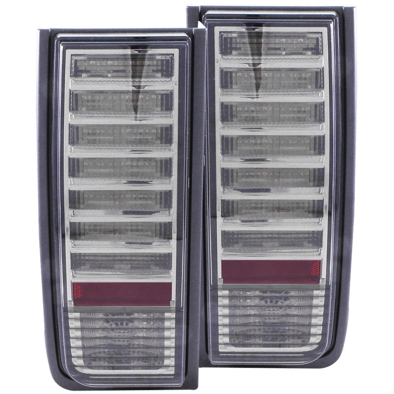 ANZO 2003-2009 Hummer H2 LED Taillights Smoke Tail Lights ANZO