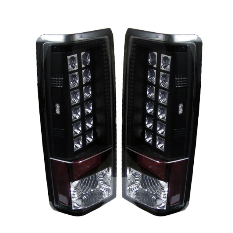 Spyder Chevy Astro/Safari 85-05 LED Tail Lights Black ALT-YD-CAS85-LED-BK Tail Lights SPYDER