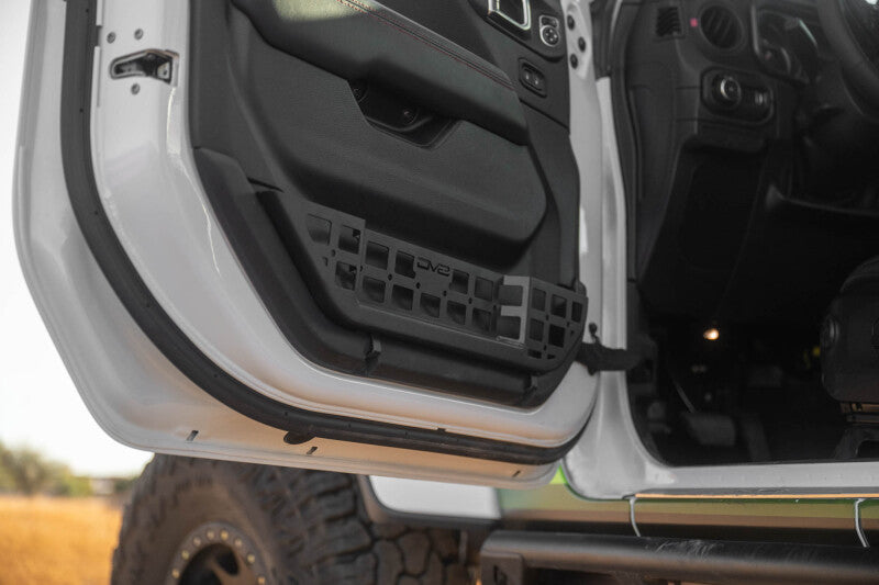 DV8 Offroad 18-25 Jeep Wrangler JL Electric Seat Front Door Molle Pockets Exterior Trim DV8 Offroad