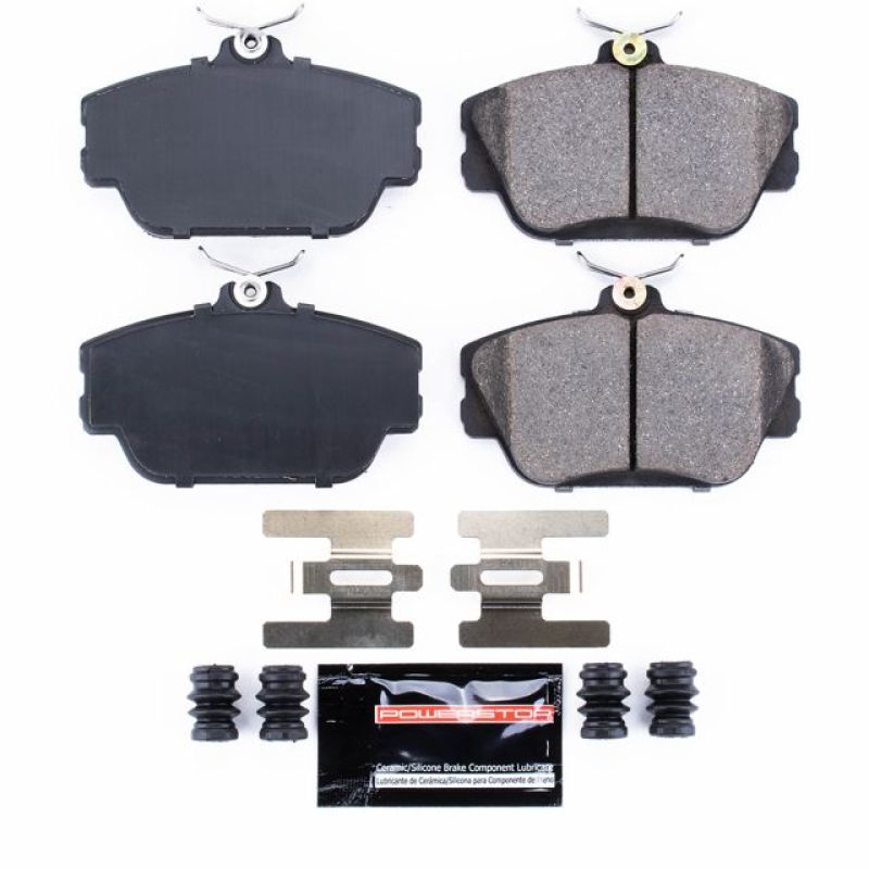 Power Stop 95-99 Ford Taurus Front Z23 Evolution Sport Brake Pads w/Hardware Brake Pads - Performance PowerStop