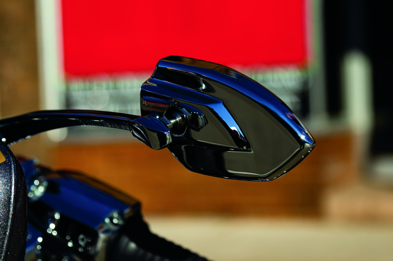 Kuryakyn Phantom Mirrors Gloss Black Rear View Mirrors Kuryakyn