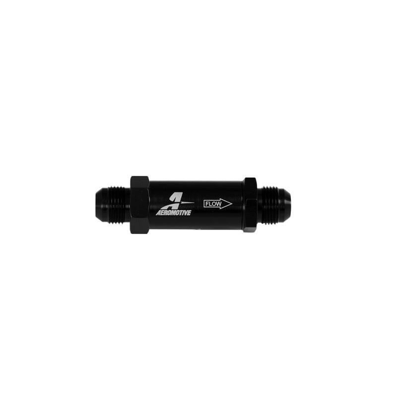 Aeromotive In-Line Full Flow Check Valve (-10 AN Flare) - Black Valves Aeromotive