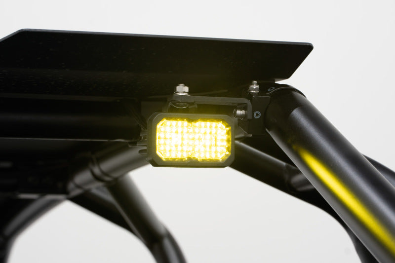 Diode Dynamics Stage Series 2 In Roll Bar Chase Light Kit SSC2 Pro - Yellow (Pair) Light Bars & Cubes Diode Dynamics