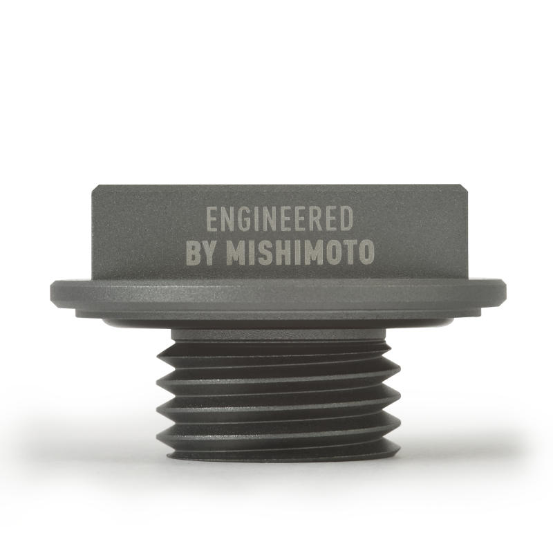 Mishimoto 87-01 Ford Mustang Hoonigan Oil Filler Cap - Silver Oil Caps Mishimoto
