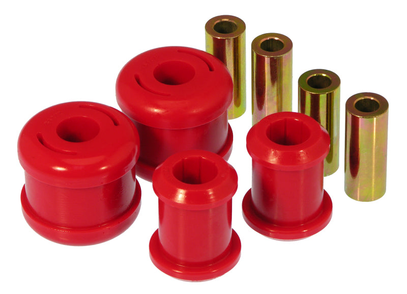 Prothane 01-02 Honda Civic Front Control Arm Bushings - Red Bushing Kits Prothane