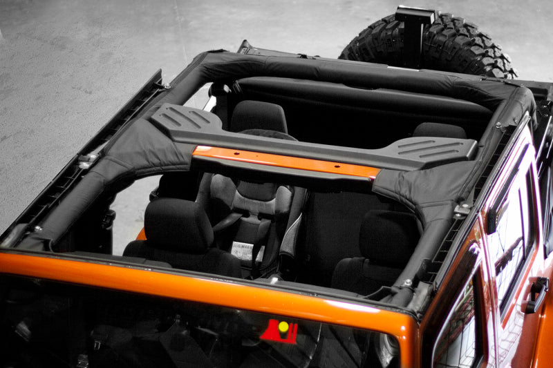 Rugged Ridge Roll Bar Cover Polyester 07-18 Jeep Wrangler Unlimited JK Roll Cage Components Rugged Ridge