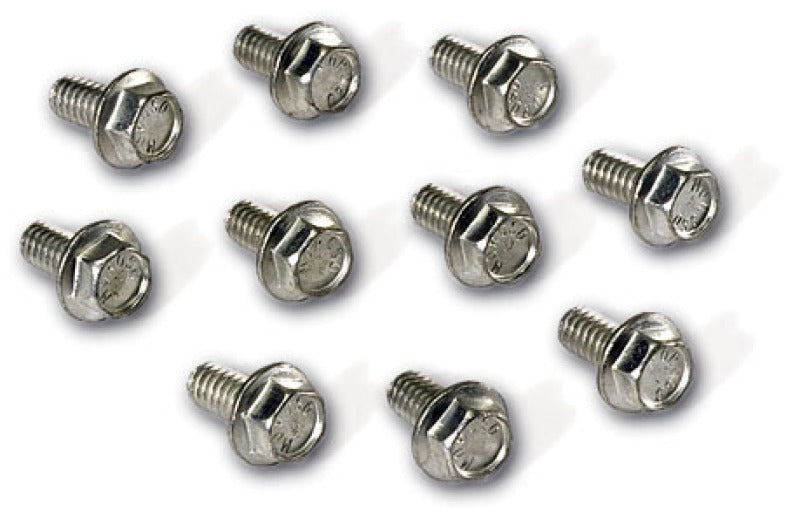 Moroso Chevrolet Big Block/Small Block Timing Cover Bolts - 10 Pack Bolts Moroso