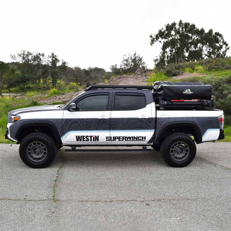 Westin 05-23 Toyota Tacoma Double Cab Pro-e Running Boards - Tex. Blk Running Boards Westin