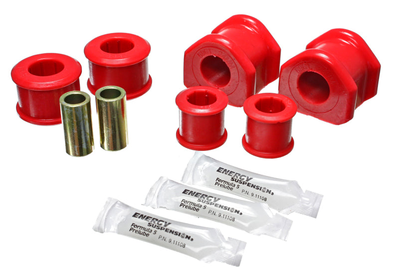 Energy Suspension 11-13 Ford Mustang Red 24mm Rear Sway Bar Bushings Bushing Kits Energy Suspension