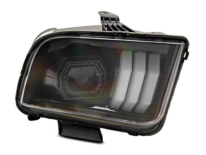 Raxiom 05-09 Ford Mustang w/ Halogen Prjctor Headlights- Black Housing (Clear Lens) (No GT500 ) Headlights Raxiom