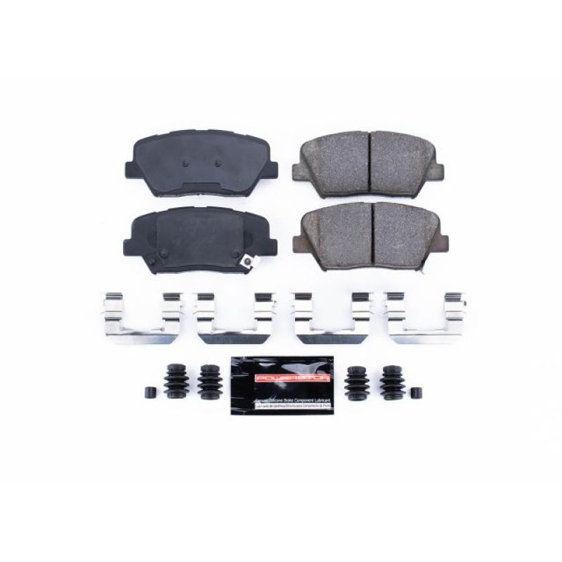 Power Stop 12-17 Hyundai Azera Front Z23 Evolution Sport Brake Pads w/Hardware Brake Pads - Performance PowerStop