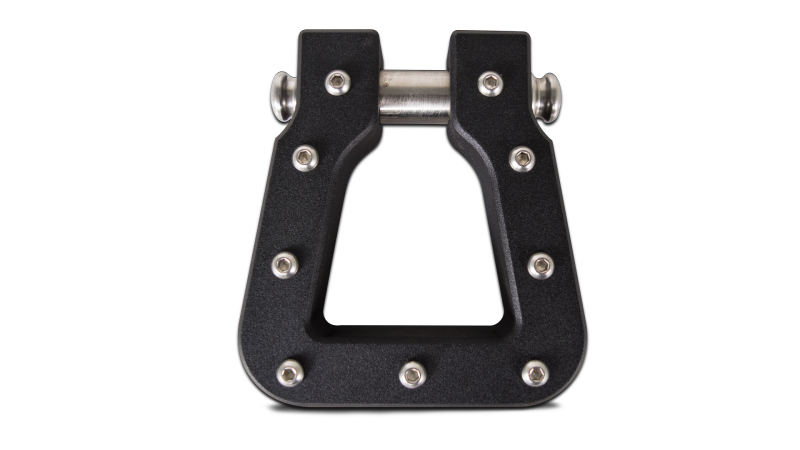 Body Armor 4x4 Mega D-Ring Black Single Tow Hooks Body Armor 4x4