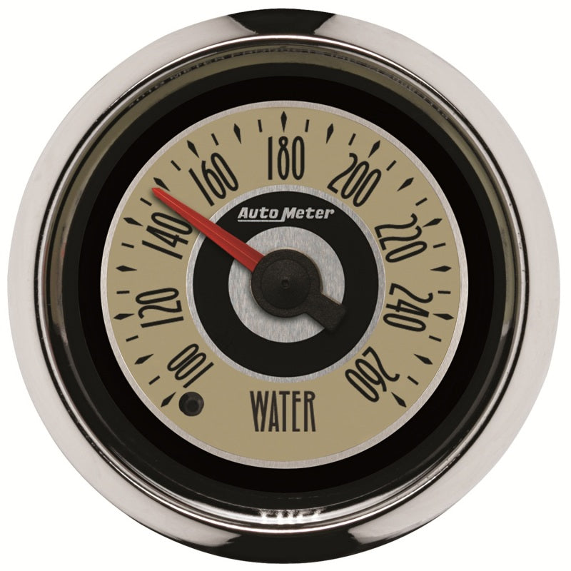 Autometer Cruiser 2-1/16in Full Sweep Electric 100-260 Deg F Water Temperture Gauge Gauges AutoMeter