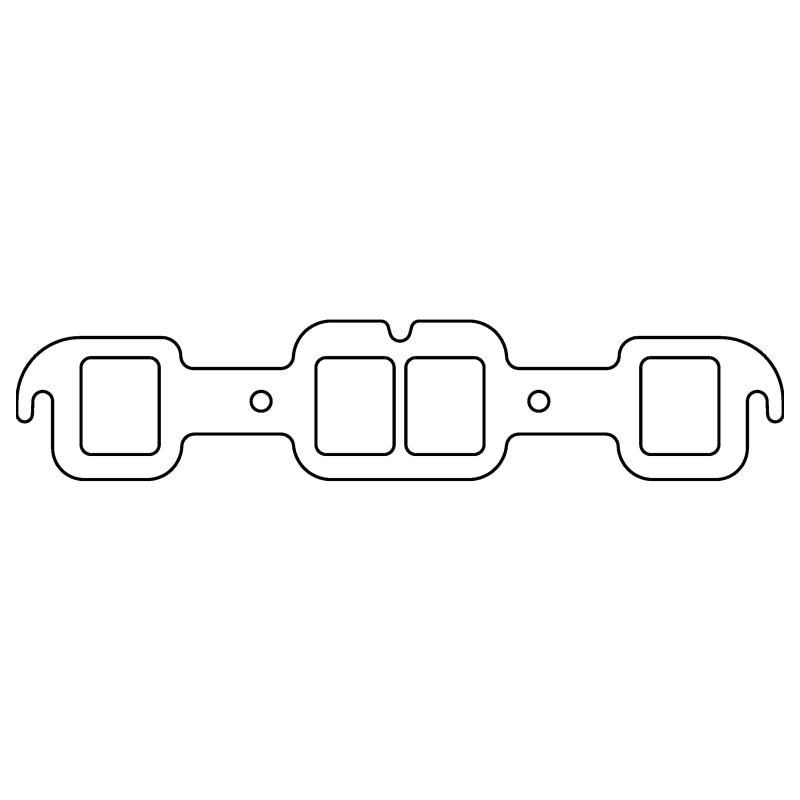 Cometic Oldsmobile 400/425/455 .094in HTG Exhaust Gasket Set - 1.920in x 1.550in Rectangular Ports Exhaust Gaskets Cometic Gasket