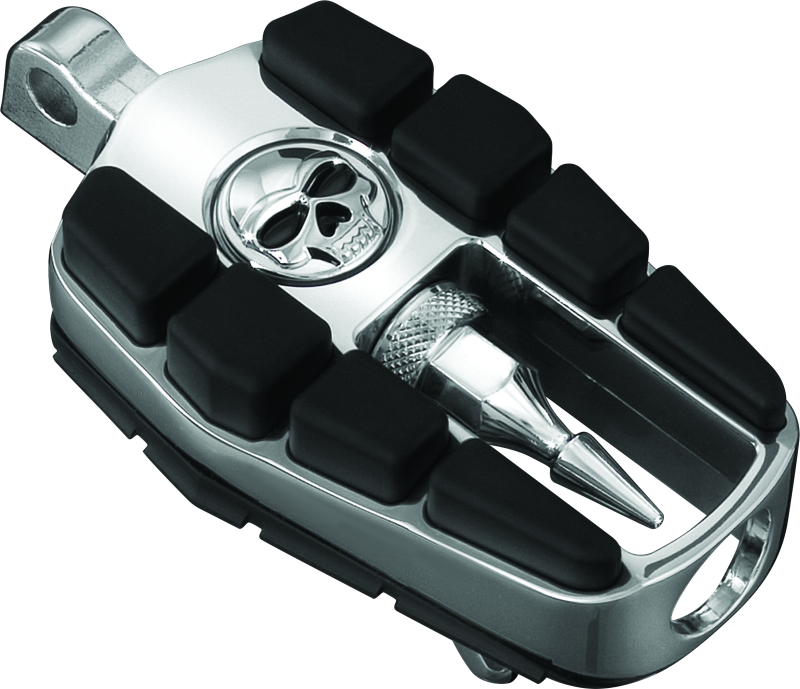 Kuryakyn Zombie Pegs With Male Mount Chrome Footpegs Kuryakyn