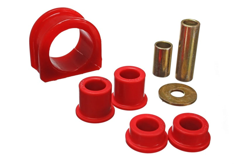 Energy Suspension Steering Rack Bushing Set - Red Bushing Kits Energy Suspension