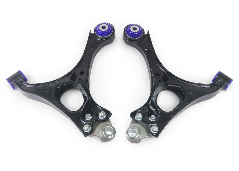 SuperPro 06 Honda Civic DX Front Lower Control Arm Set W/ Bushings Control Arms Superpro