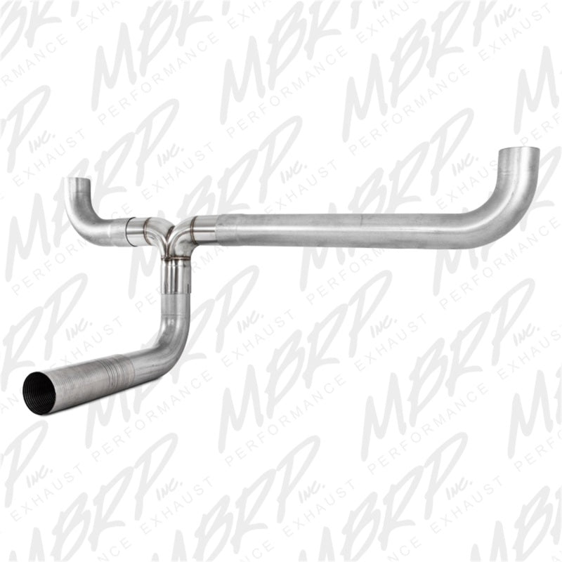 MBRP Universal Full size Pickup T pipe kit AL Resonators MBRP