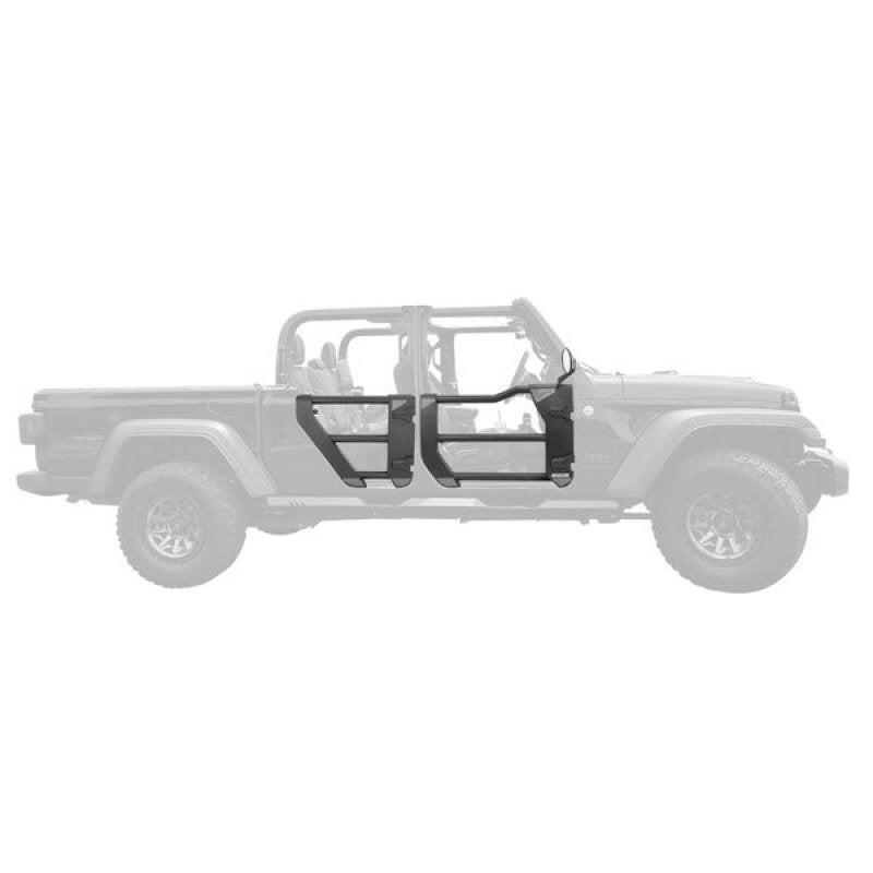 Go Rhino Jeep 18-21 Wrangler JLU/20-21 Gladiator JT Trailline Replacement Front Tube Door Doors Go Rhino