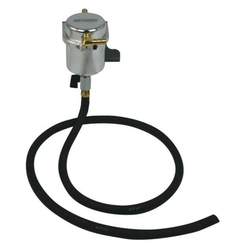 Moroso 10-15 Chevrolet Camaro SS (w/Edelbrock Supercharger) Air/Oil Separator Catch Can -Billet Alum Oil Catch Cans Moroso