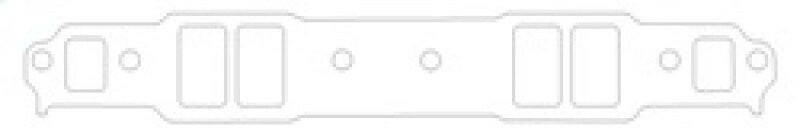 Cometic Chevy Gen1 Small Block V8 .047in Fiber Intake Mani Gskt Set-1.240in x 2.100in Rectangle Port Intake Gaskets Cometic Gasket