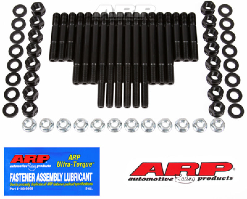 ARP Chevrolet Small Block 400 Chevy 4-Bolt w/ Windage Tray Main Stud Kit Main Stud & Bolt Kits ARP