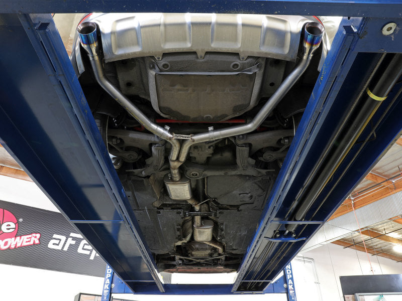 aFe MACH Force-Xp 13-16 Audi Allroad L4 SS Cat-Back Exhaust w/Black Tips Catback aFe
