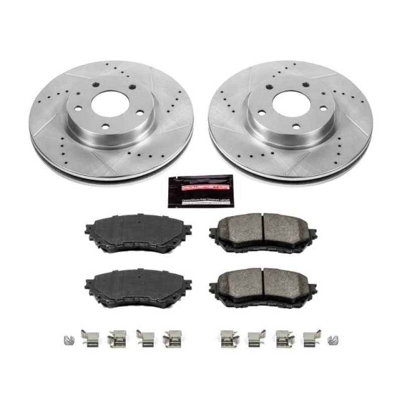 Power Stop 14-18 Mazda 6 Front Z23 Evolution Sport Brake Kit Brake Kits - Performance D&S PowerStop