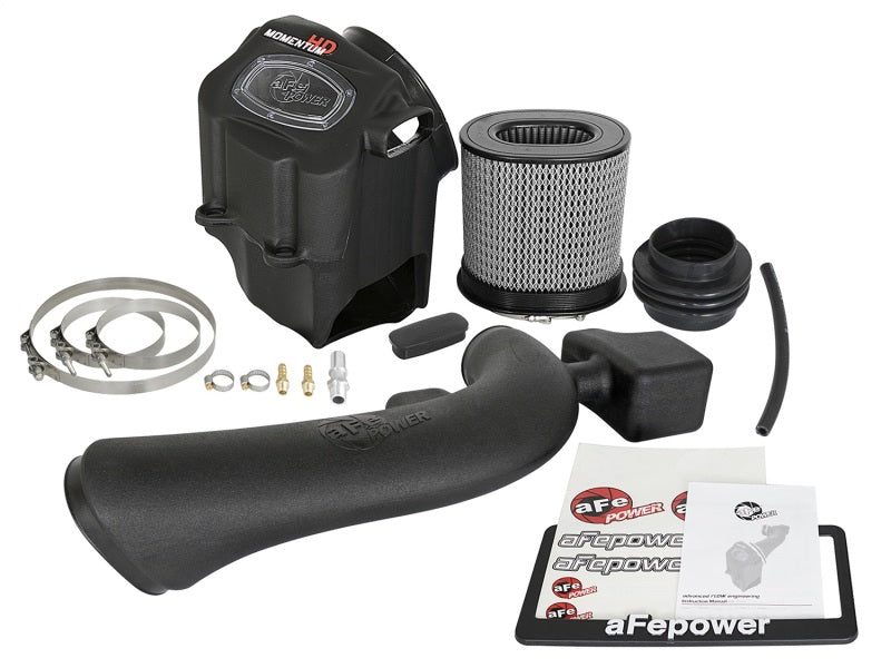 aFe Momentum GT Pro DRY S Cold Air Intake System 2017 Ford Superduty V8-6.2L Cold Air Intakes aFe