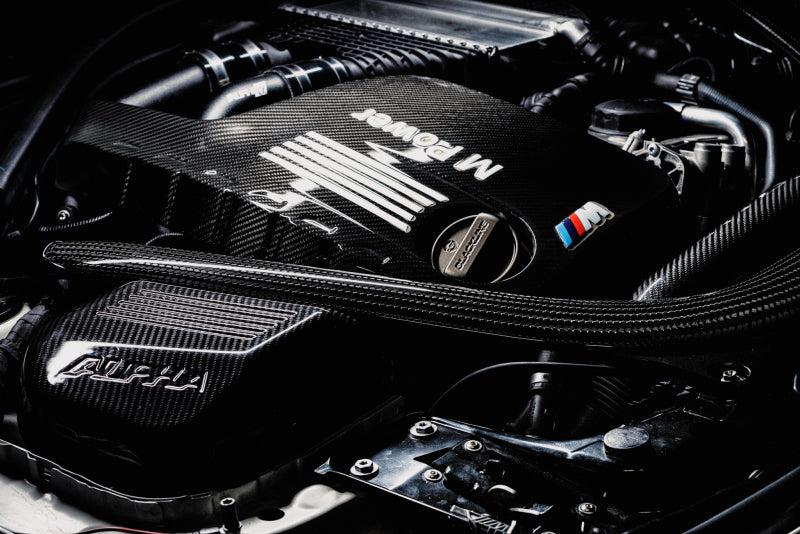 AMS Performance 15-18 BMW M3 / 15-20 BMW M4 w/ S55 3.0L Turbo Engine Carbon Fiber Intake Short Ram Air Intakes AMS