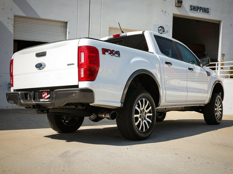 aFe Apollo GT Series 3in 409 SS Axle-Back Exhaust 2019 Ford Ranger 2.3L w/ Black Tips Axle Back aFe