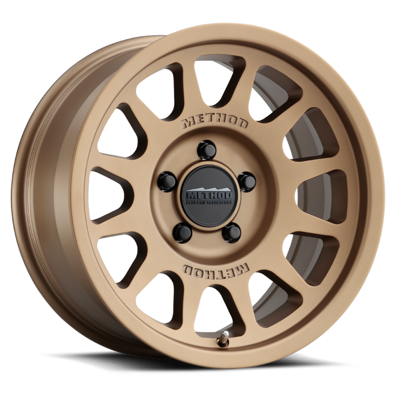 Method MR703 17x8.5 0mm Offset 5x150 110.5mm CB Method Bronze Wheel Wheels - Cast Method Wheels